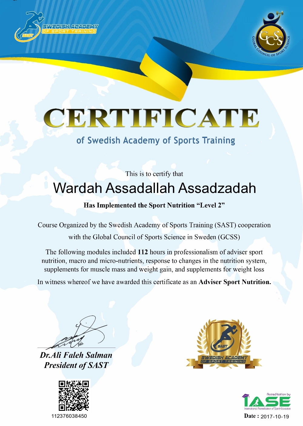 Wardah Assadallah Assadzadah